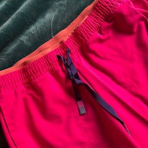 Figs pink scrub pants